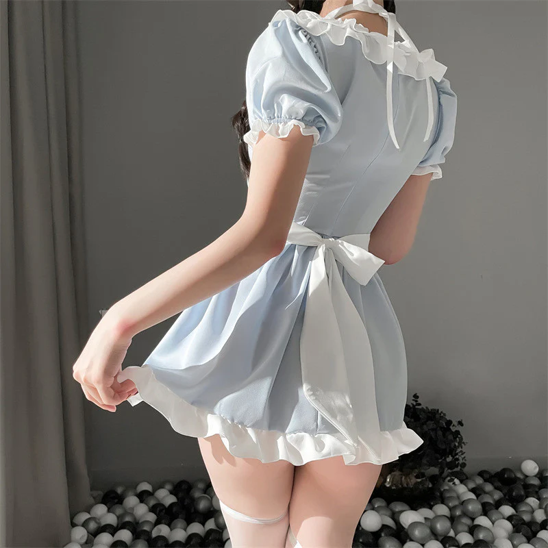 Cute girly lolita pleated dress   HA0348 - Image 4