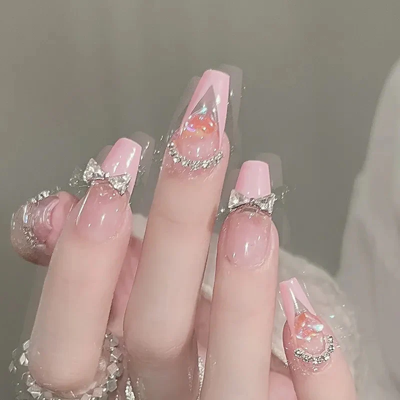 Cute handmade manicure  HA1177 - Image 5