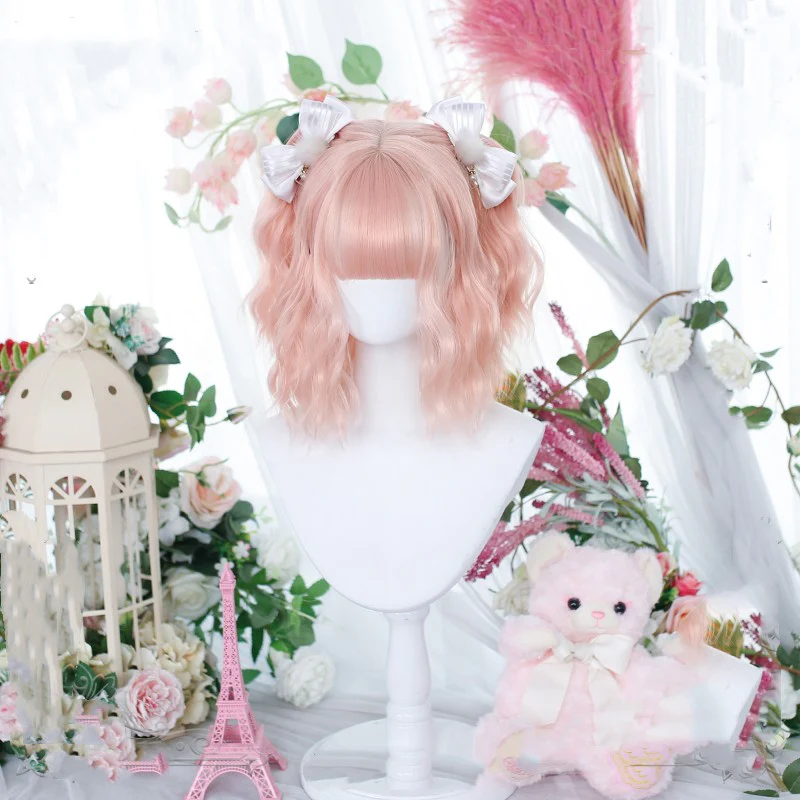 Cute irregular curly short curly hair  HA1329 - Image 3