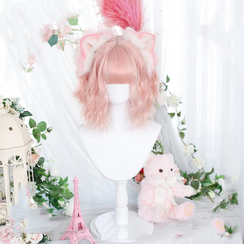 Cute irregular curly short curly hair  HA1329 - Image 5
