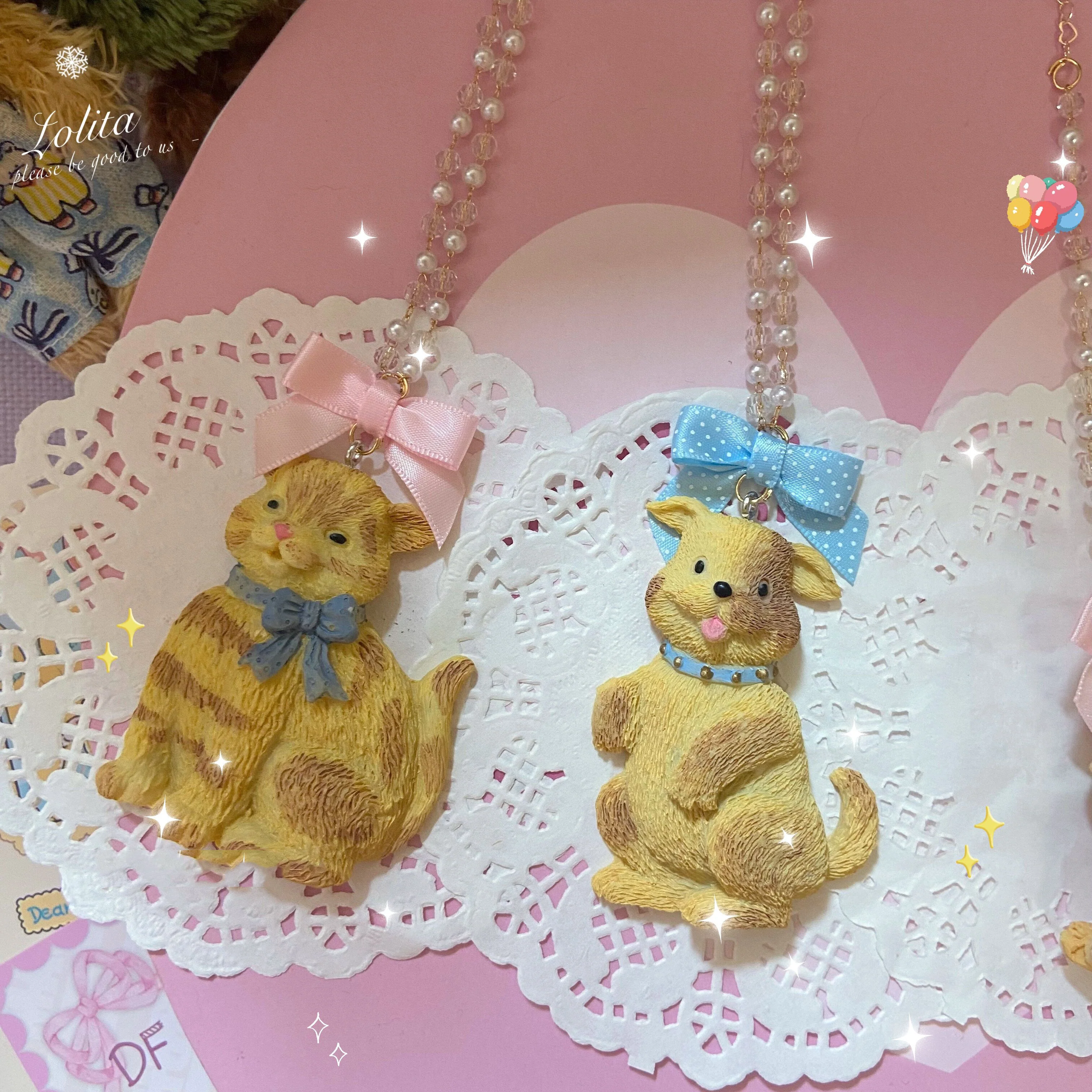 Cute little animal Lolita necklace   HA1229 - Image 2