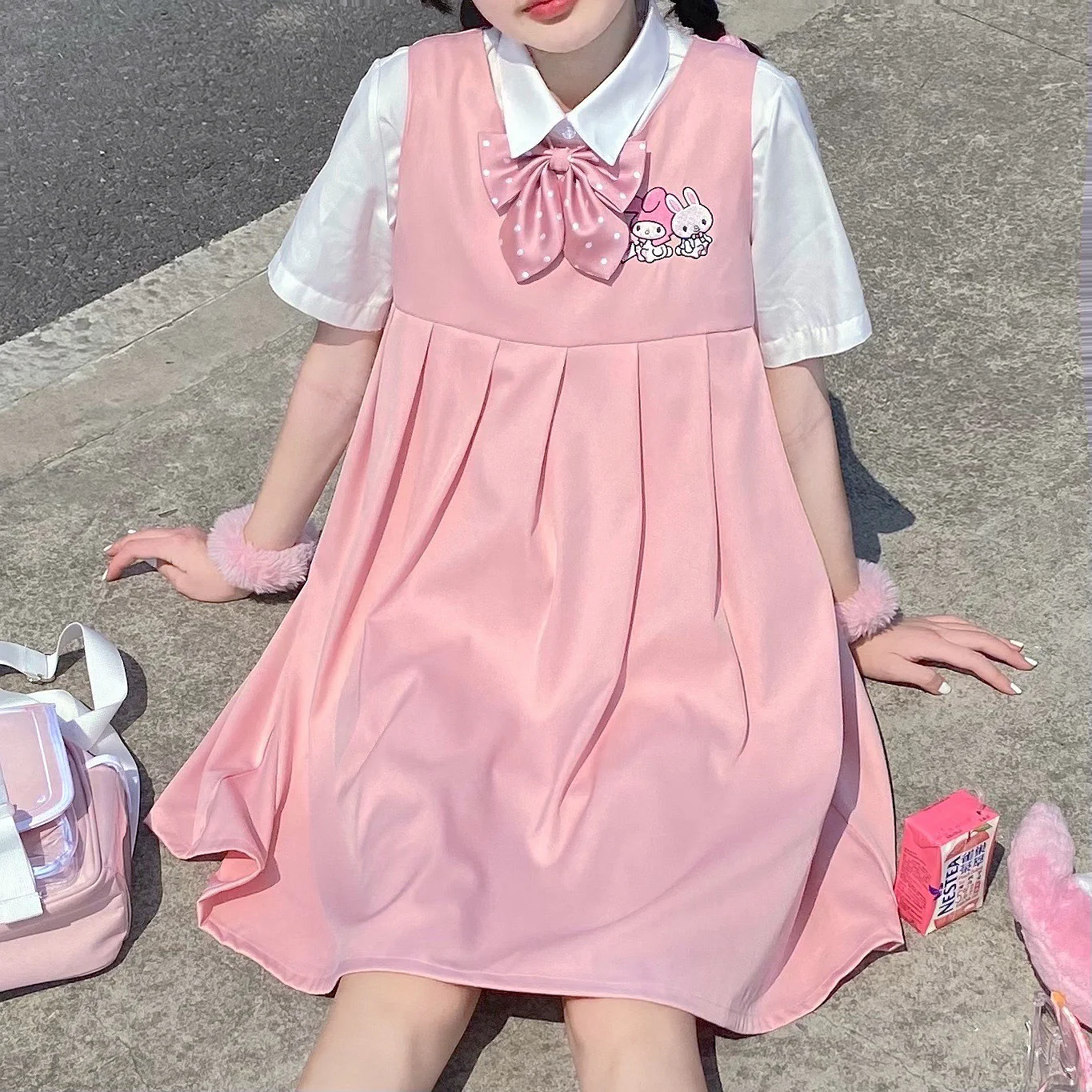 Cute suspender dress HA0575