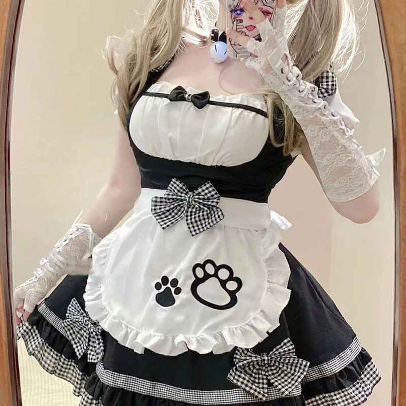 Cute maid dress HA1486 - Image 7