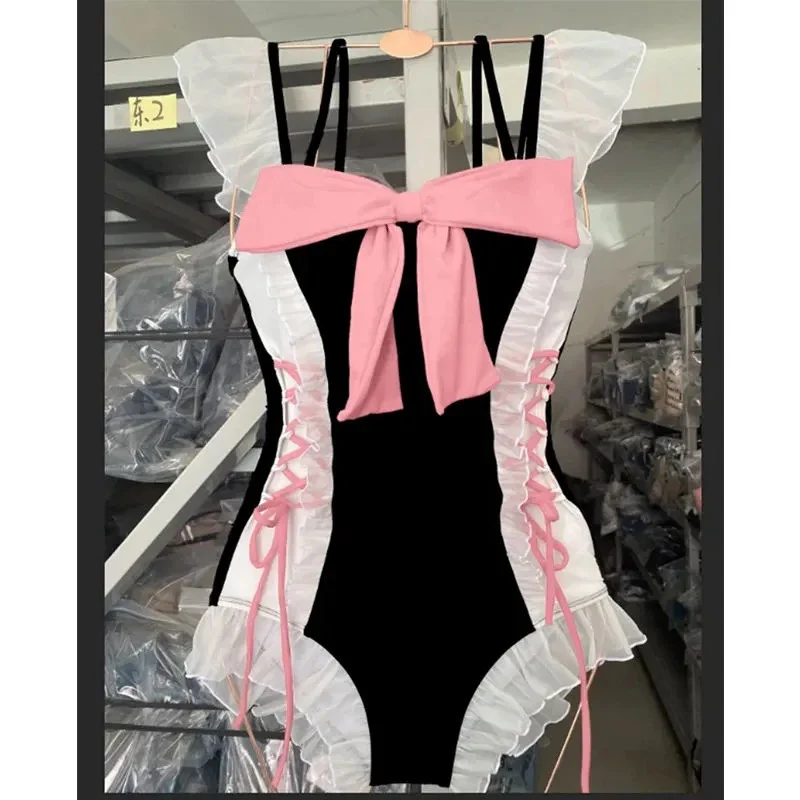 Cute one piece swimsuit  HA1165 - Image 3