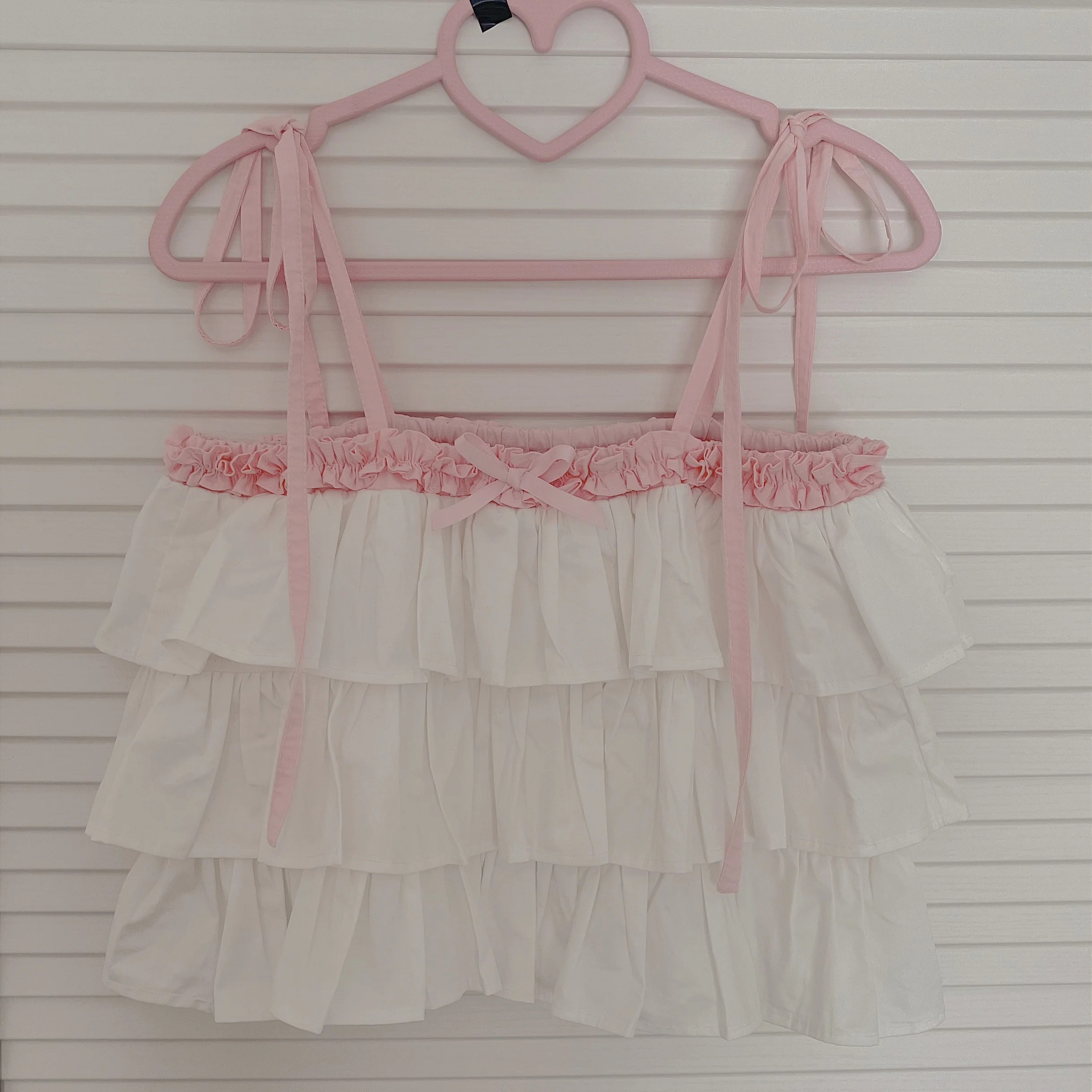 Cute outer wear top ins small camisole HA0823 - Image 3