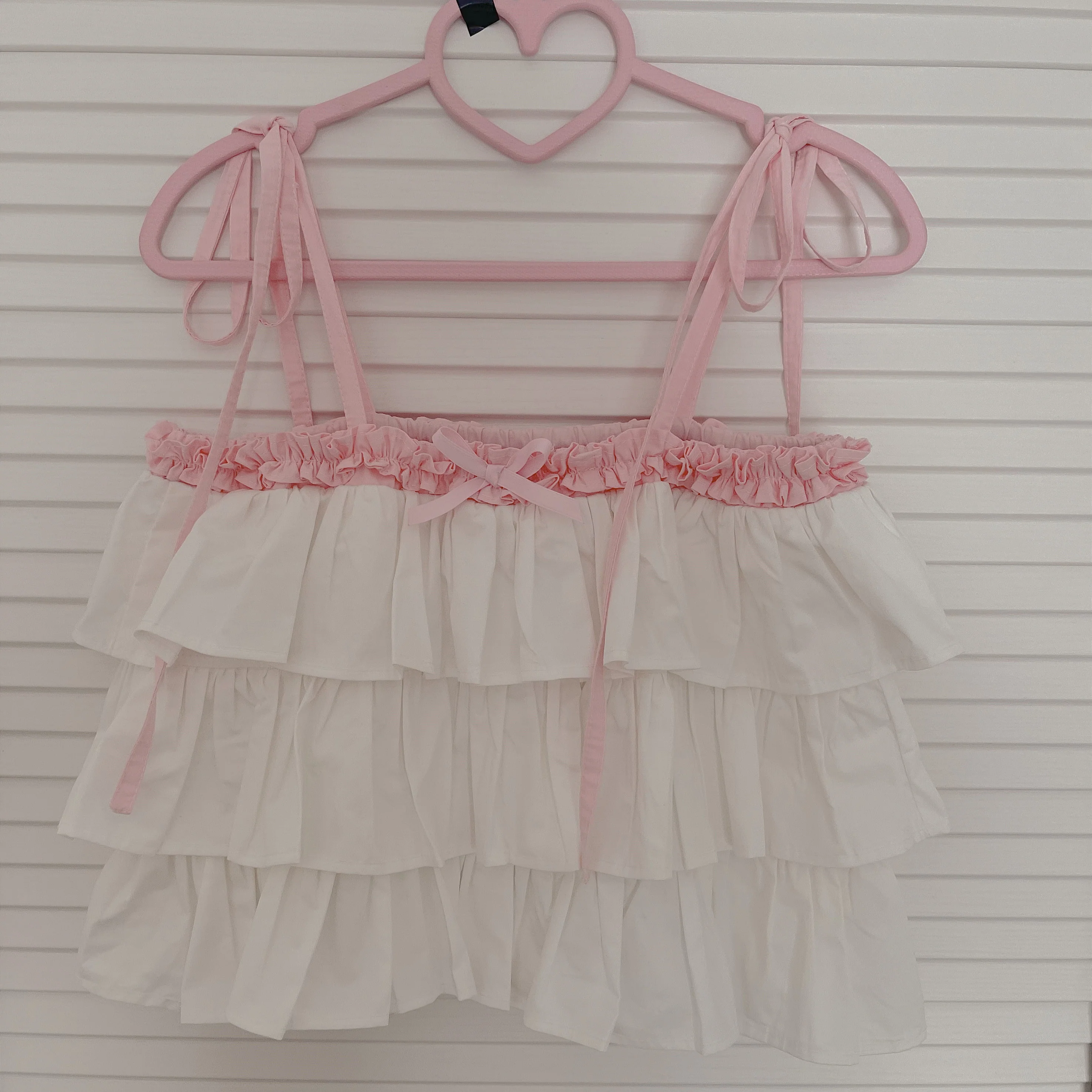 Cute outer wear top ins small camisole HA0823 - Image 4