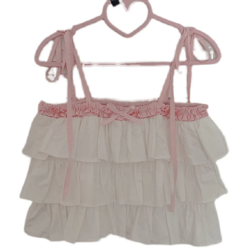 Cute outer wear top ins small camisole HA0823 - Image 5
