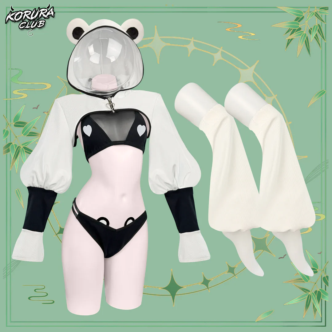 Cute Panda Cosplay Costume KO136 - Image 5