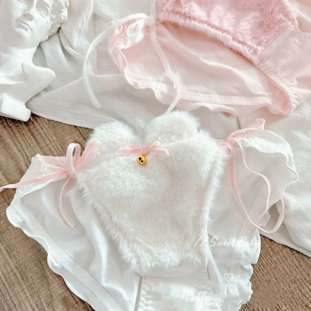 Cute plush cat ear panties HA2752 - Image 4