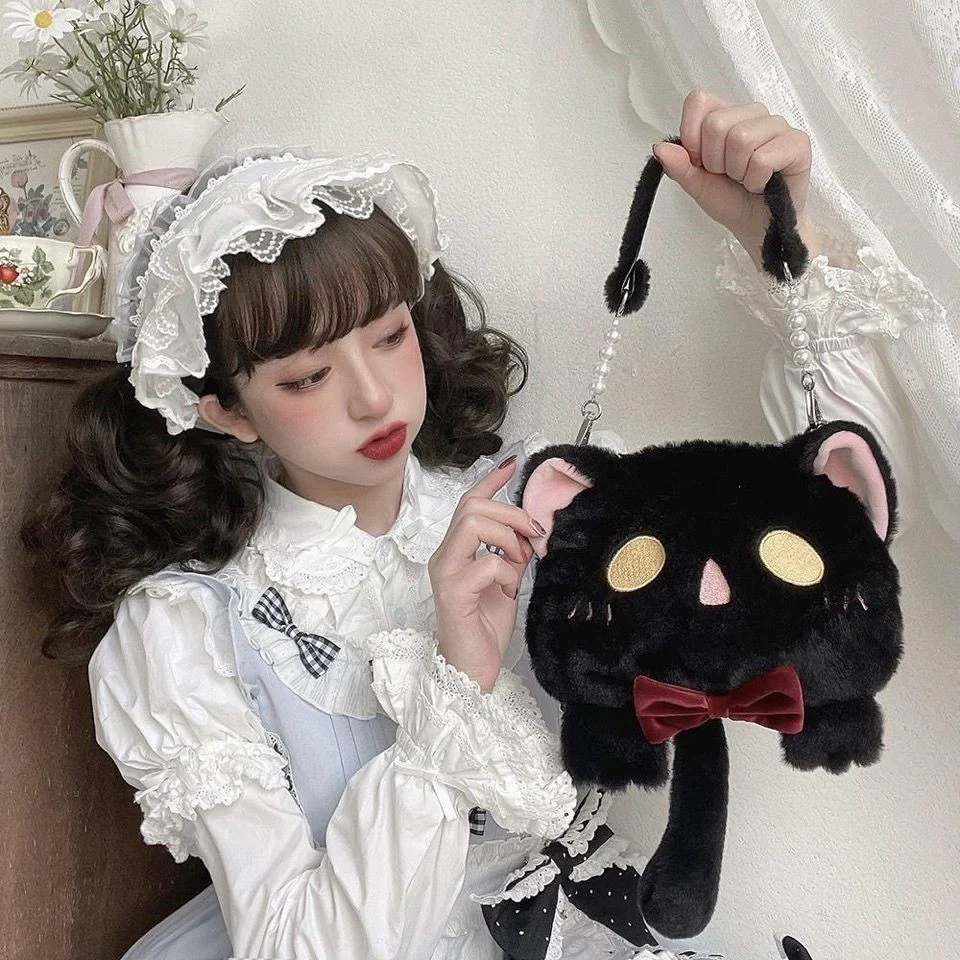 Cute plush doll bag   HA1534 - Image 4