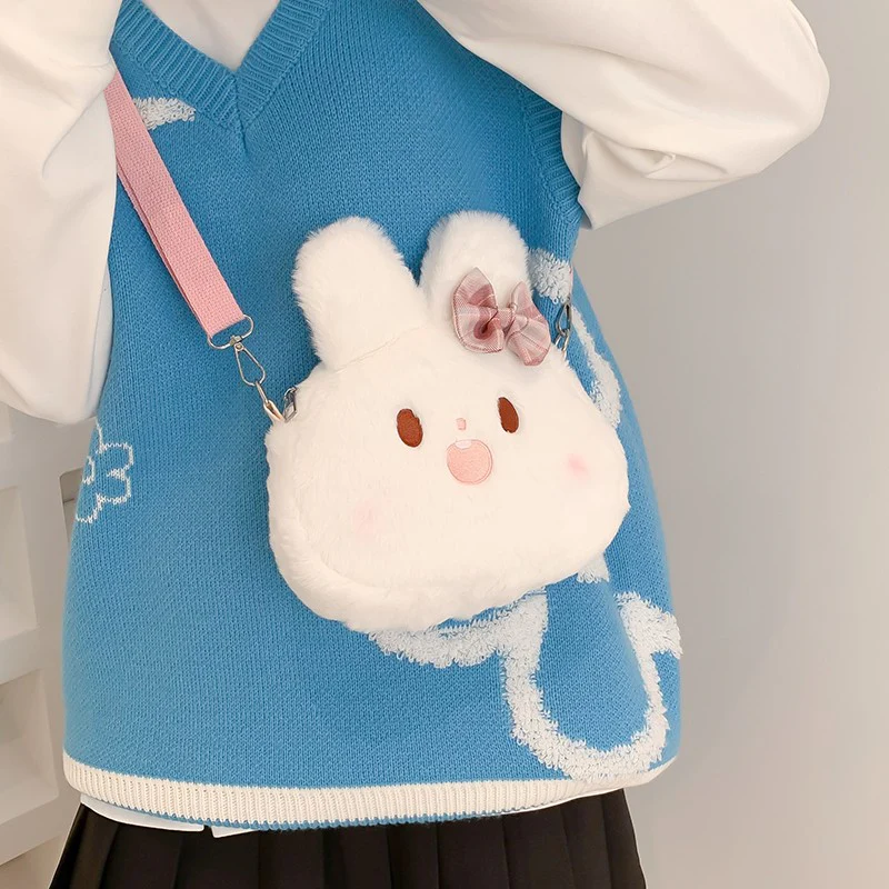 Cute plush small bag HA1465 - Image 4