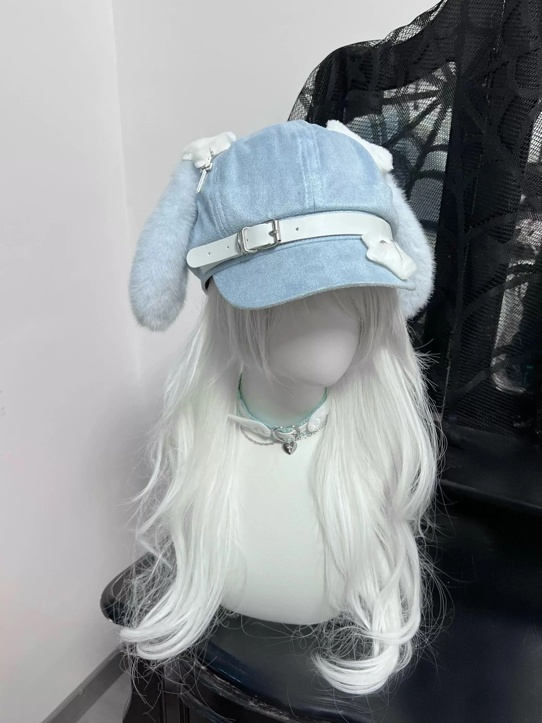 Cute puppy ears beret HA2725 - Image 5