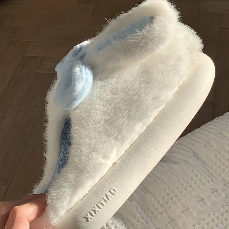 Cute Rabbit Cotton Slippers   HA1336 - Image 7