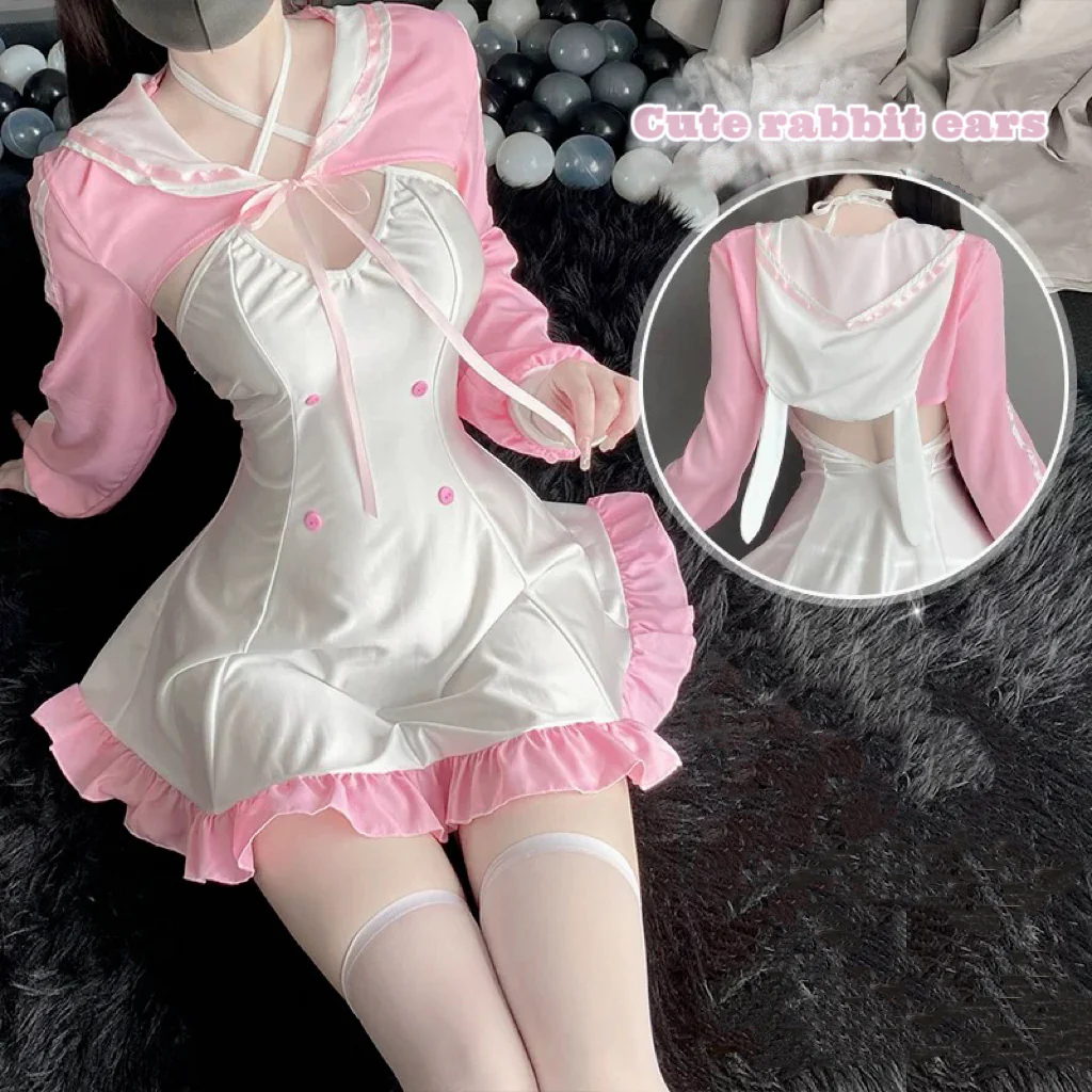 Cute rabbit dress HA2737 - Image 2