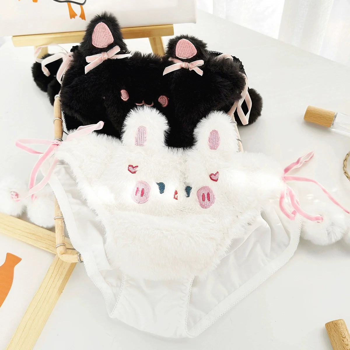 Cute rabbit plush underwear HA2416 - Image 4