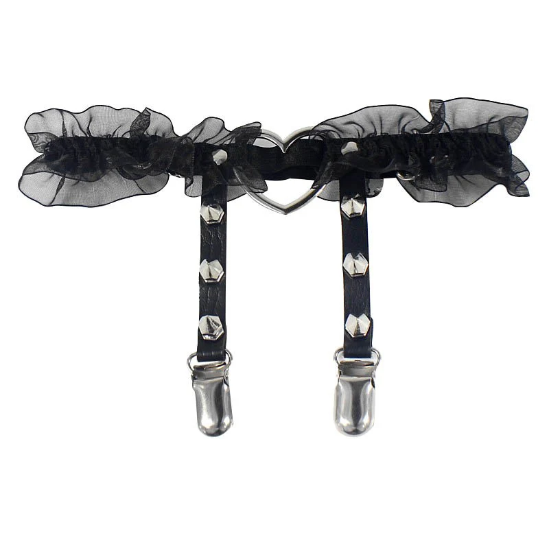 Cute rivet punk jk garter clip HA1303 - Image 5