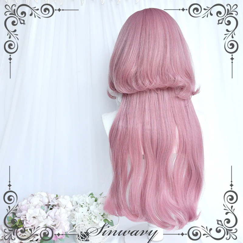 Cute slightly curly long straight hair HA0919 - Image 3