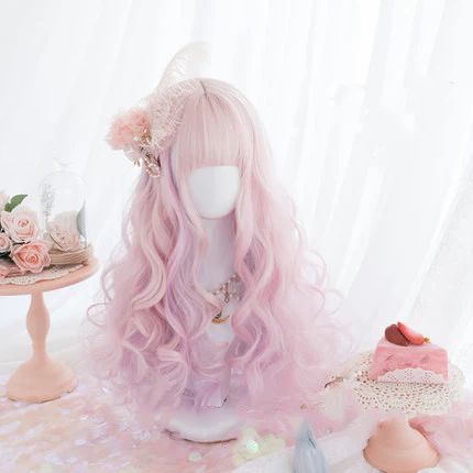 Cute soft girl lolita with long curly hair HA0382 - Image 4