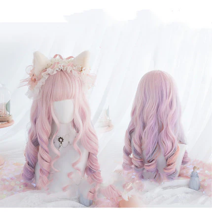 Cute soft girl lolita with long curly hair HA0382 - Image 5