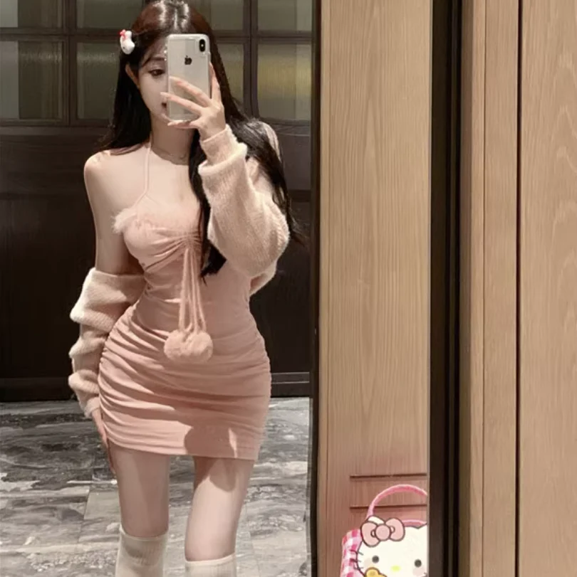 Cute sweet pink suit HA2253 - Image 10