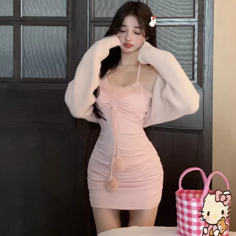 Cute sweet pink suit HA2253 - Image 5