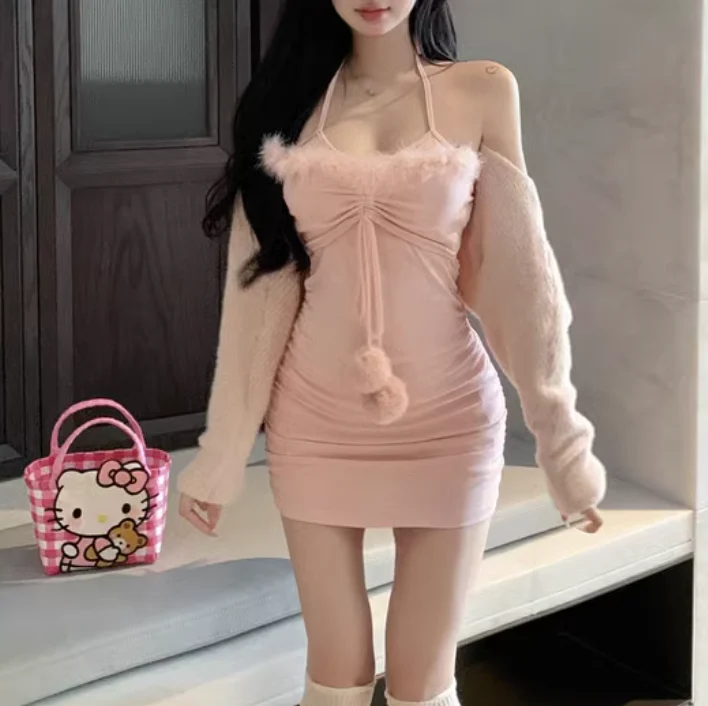 Cute sweet pink suit HA2253 - Image 6