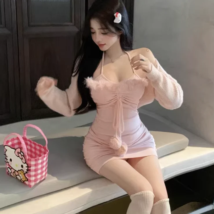 Cute sweet pink suit HA2253 - Image 9