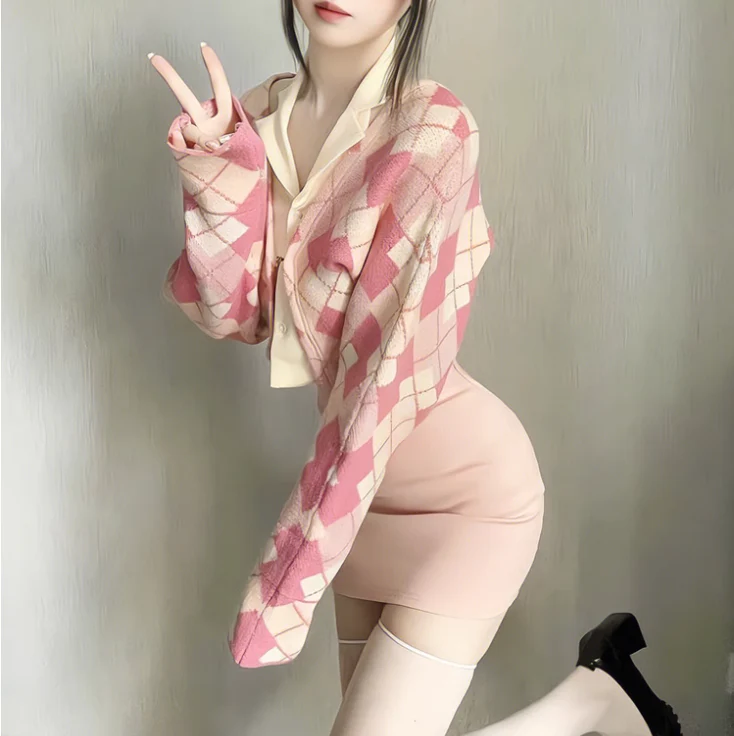 Cute sweet three-piece set HA2255 - Image 7