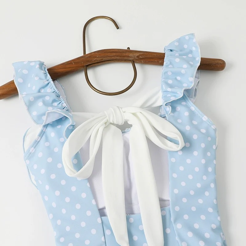 Cute Sweetheart Polka Dot Swimsuit   HA1848 - Image 3