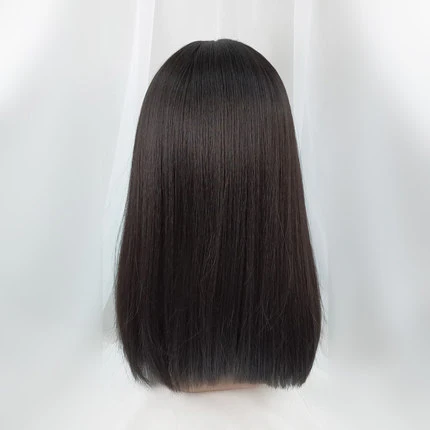 Daily comic bangs black brown long straight hair  HA00143 - Image 4