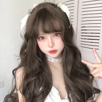 Daily cute long curly hair  HA0229 - Image 3