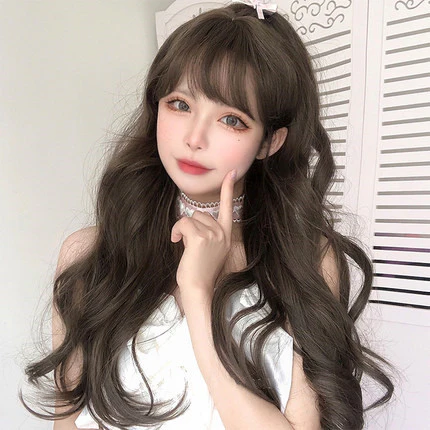 Daily cute long curly hair  HA0229 - Image 4