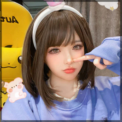 Daily sweet and cute short hair  HA0150 - Image 3