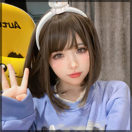 Daily sweet and cute short hair  HA0150 - Image 6