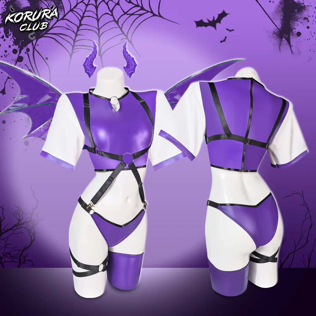 Demon Girl Cosplay Costume KO144 - Image 4