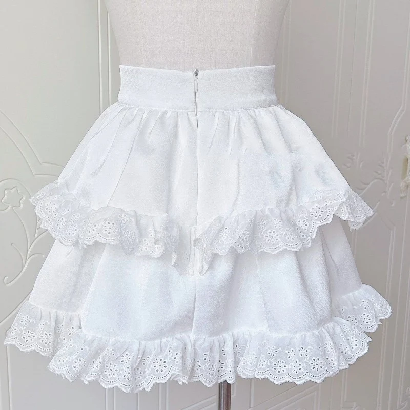 Double Layer Ruffled Tutu Skirt   HA1912 - Image 4