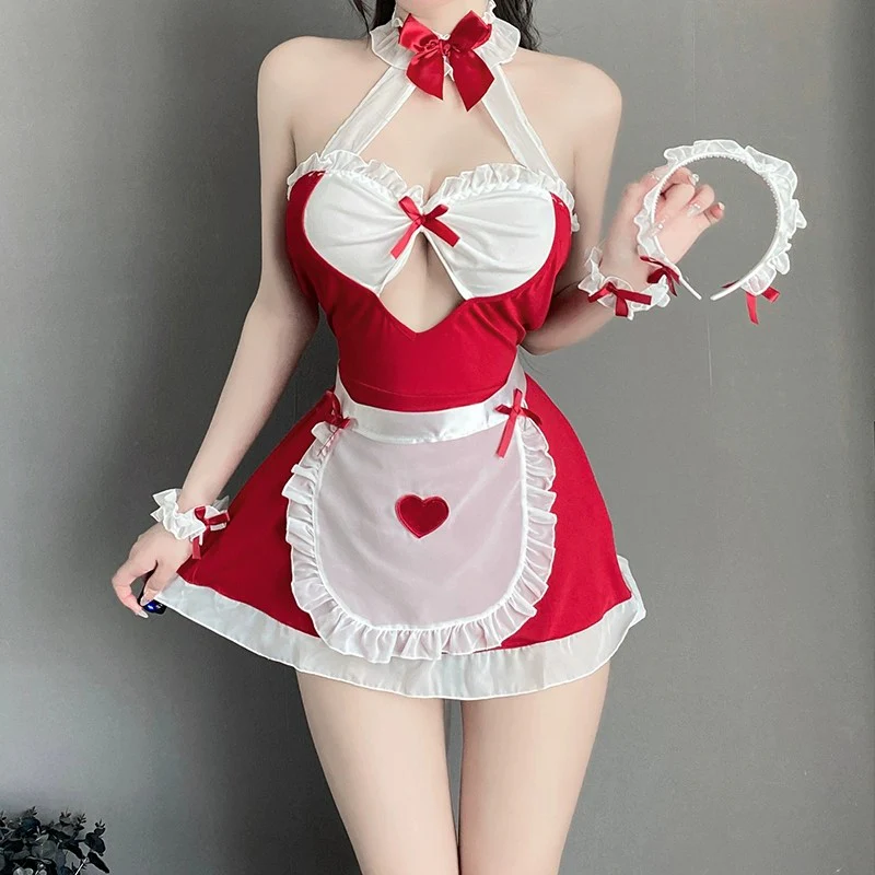 Double Ponytail Emotional Fun Lingerie Dress   HA2079 - Image 4