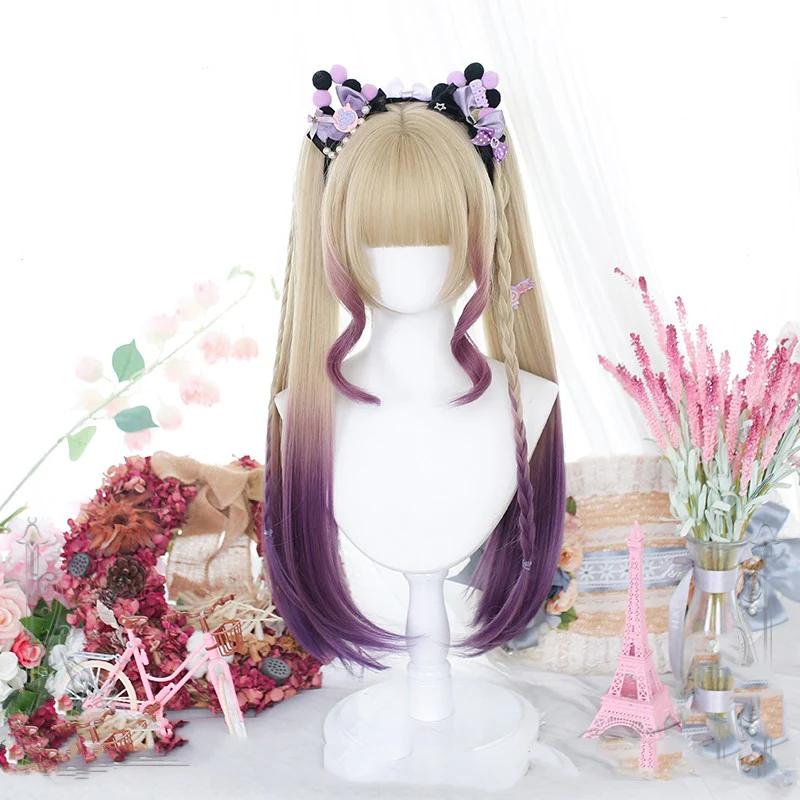 Double ponytail princess short wig  HA1247 - Image 2