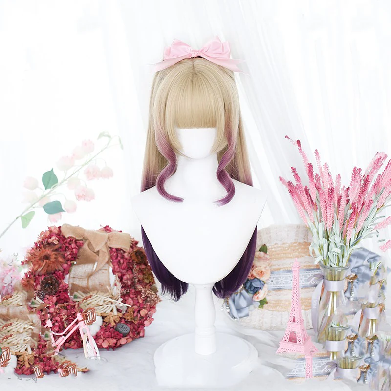 Double ponytail princess short wig  HA1247 - Image 4