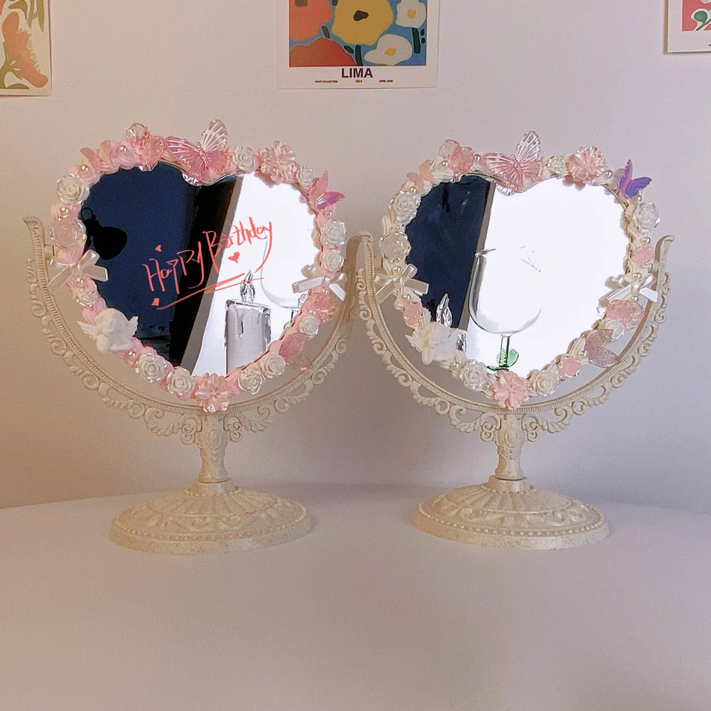 Double sided princess vanity mirror   HA1557 - Image 4