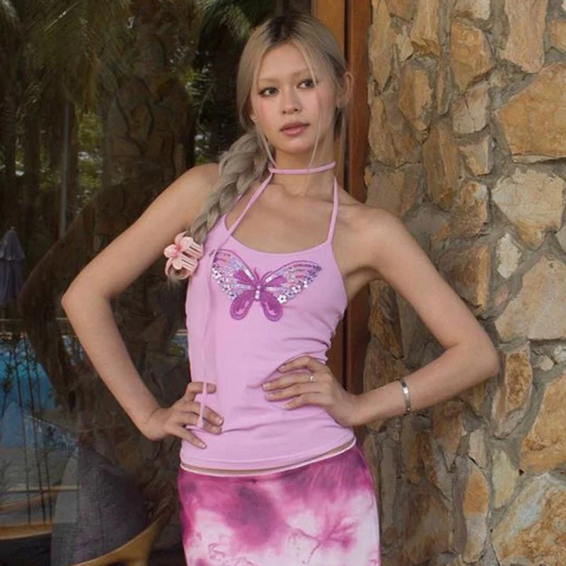 Dreamy Butterfly Pearl Neck Strap   HA2088 - Image 4
