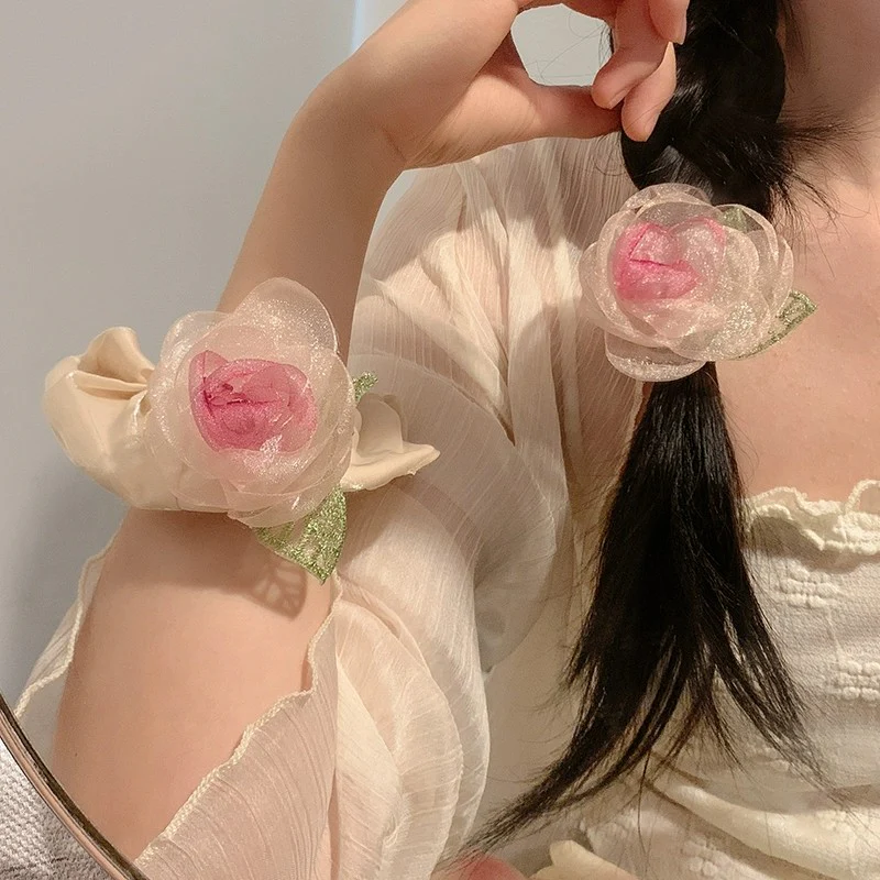 Dry rose hairpin HA1757