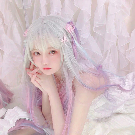Dyed gradient lolita big waves    HA0412 - Image 3
