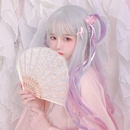 Dyed gradient lolita big waves    HA0412 - Image 4