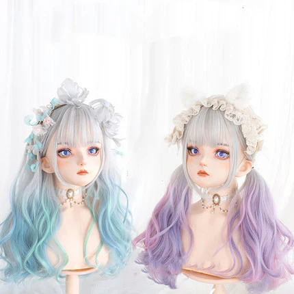 Dyed gradient lolita big waves    HA0412 - Image 5