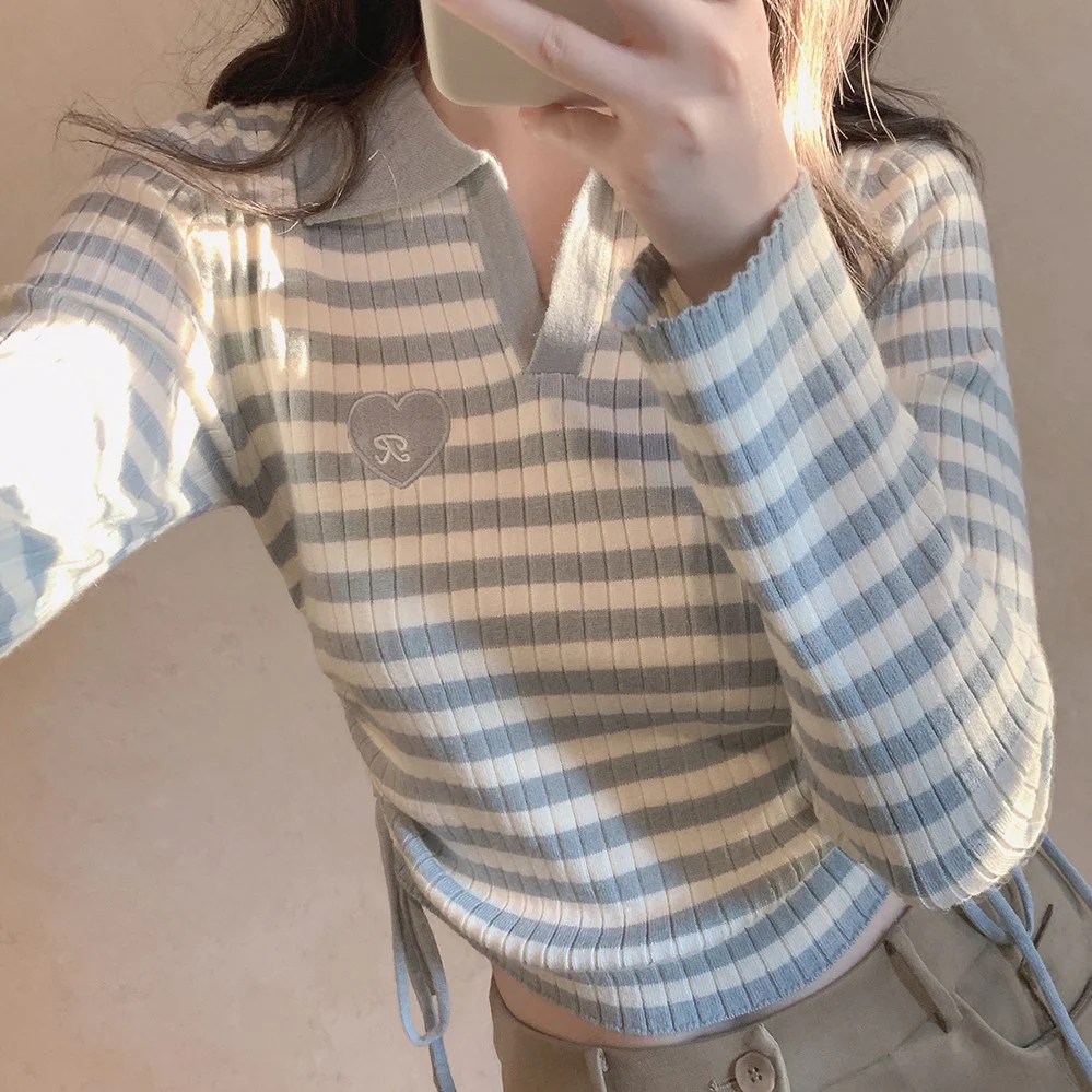 Embroidered hearts sweater - Image 3