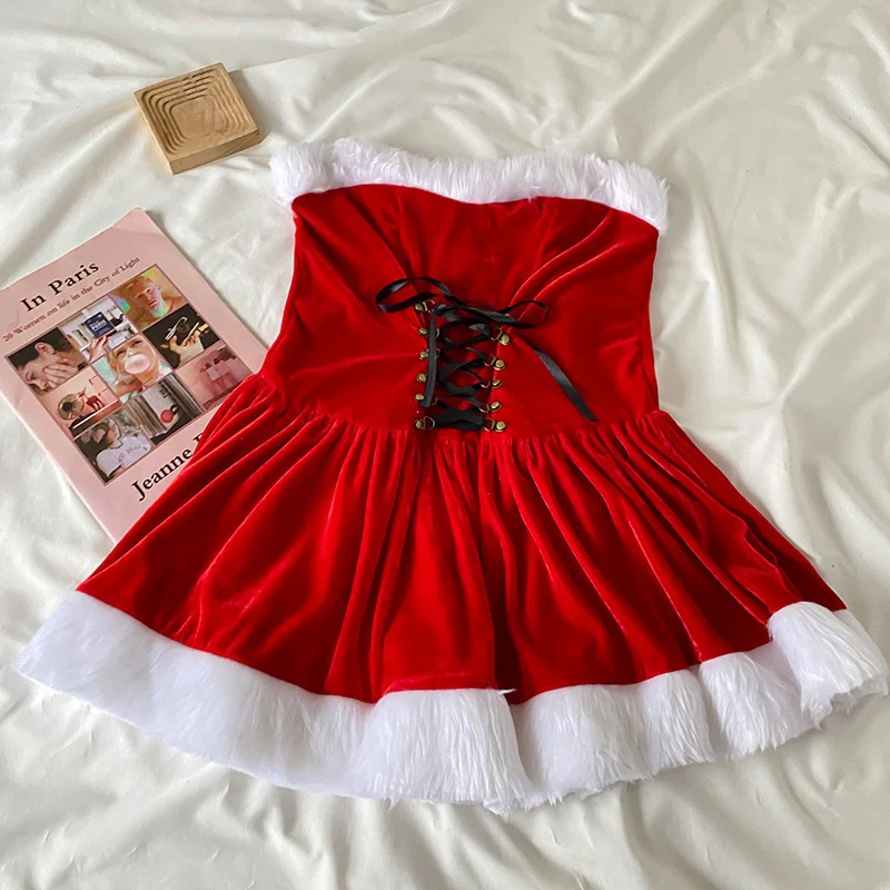 Evelvet Christmas Red Dress   HA1307 - Image 2