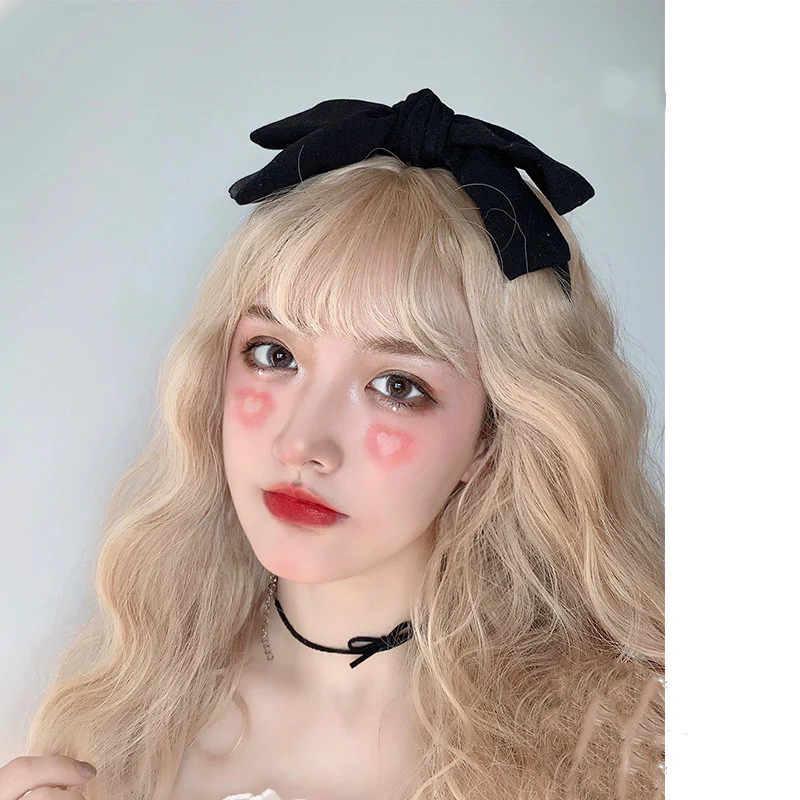 Everyday Cream Gradient Medium Length Curls   HA0166 - Image 3
