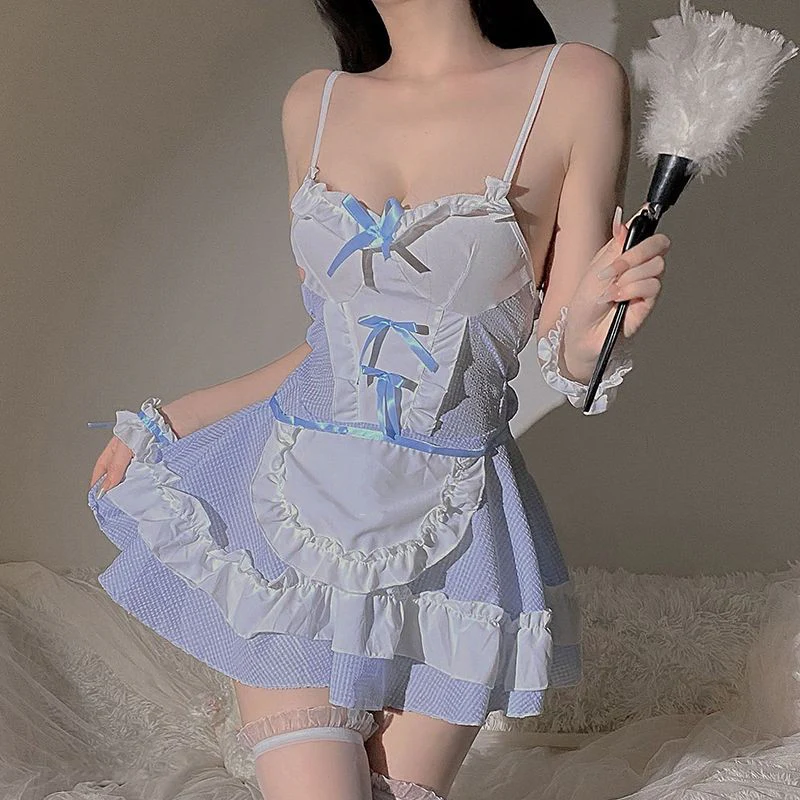 Exposed Women's Uniform Pajamas   HA2058 - Image 4