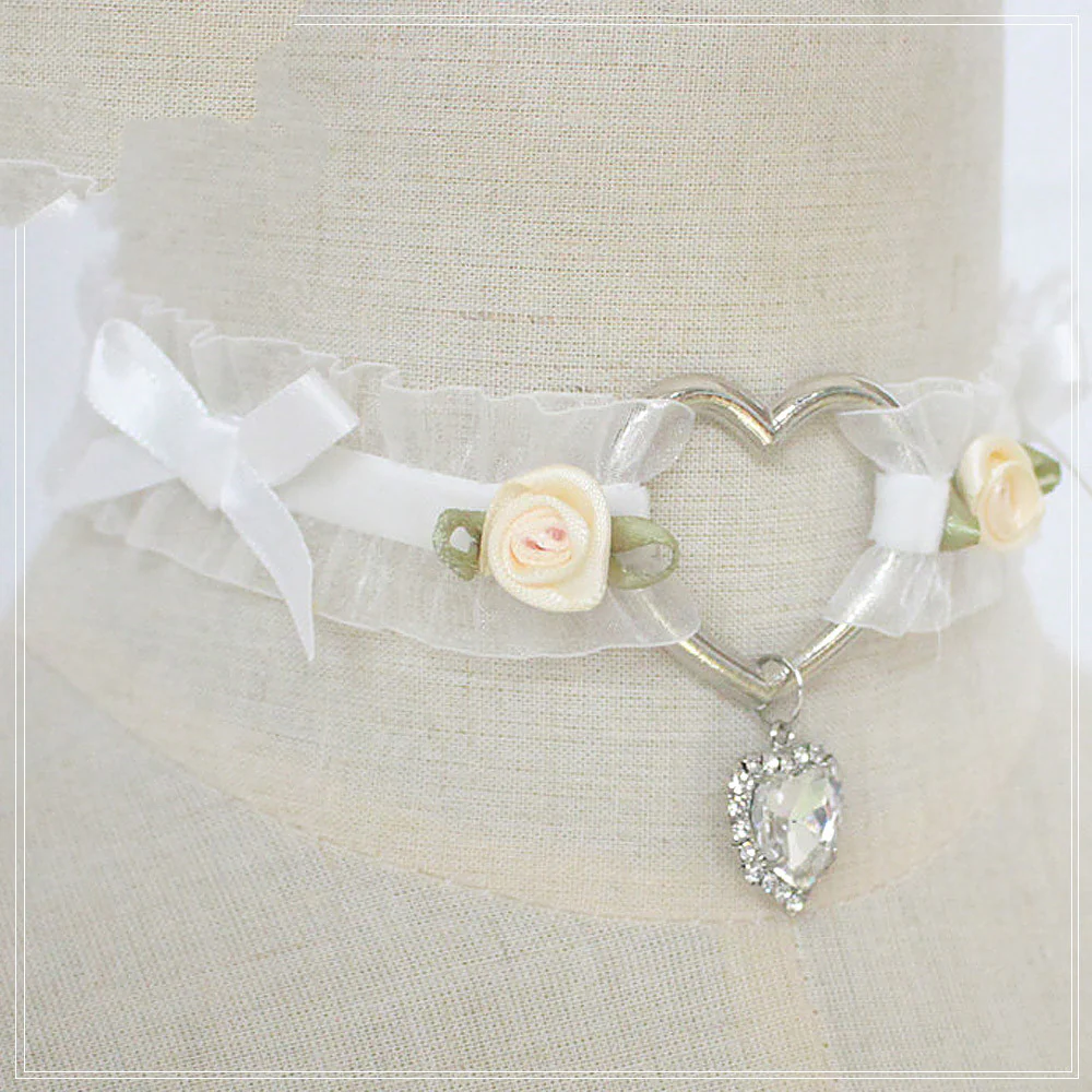 Fairy Cute Pink Heart Necklace    HA0747 - Image 3